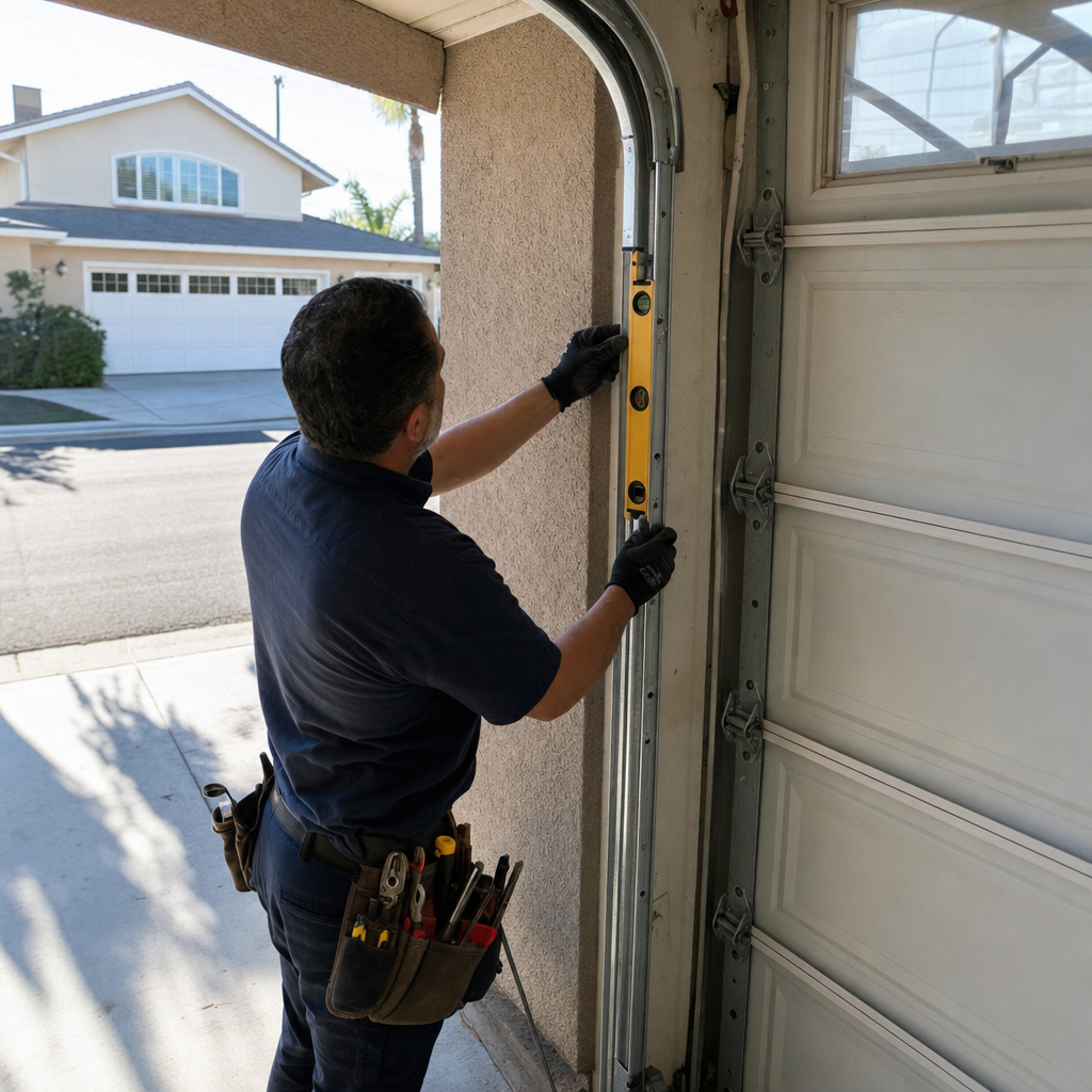 Single Car Door Installation