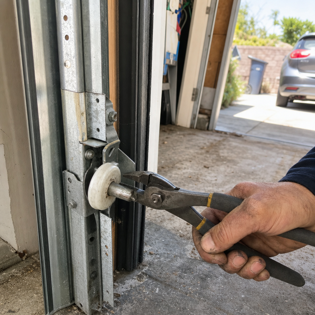 Double Car Door Installation